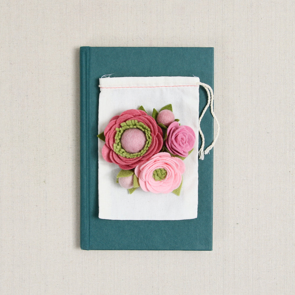 Felt Roses with Scrap Felt – Benzie Design