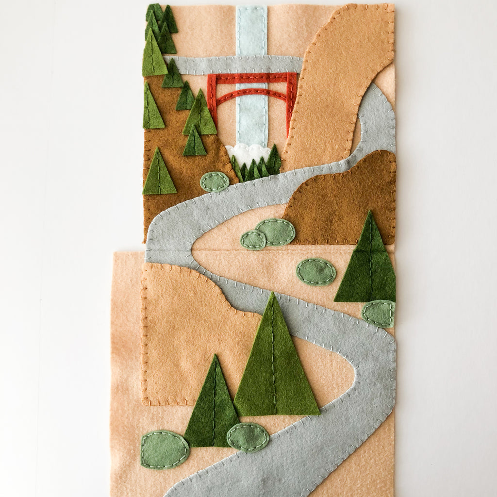Route 66 Quiet Book Pattern