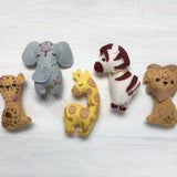 Safari Animals Felt Pattern