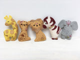 Safari Animals Felt Pattern