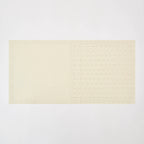 Sashiko Fabric, Herringbone in Ecru