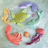 Sea Creatures Felt Pattern