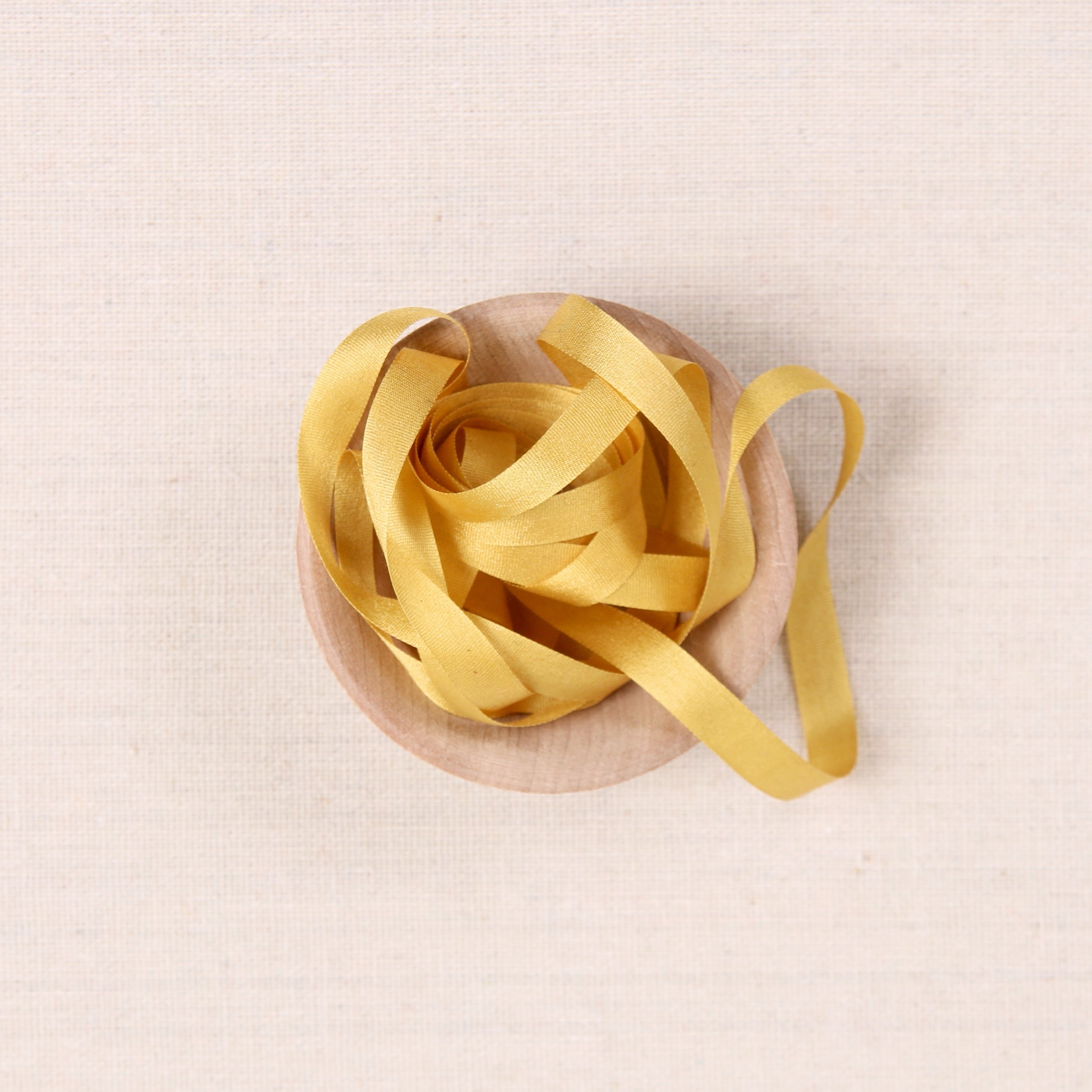 River Silks Silk Ribbon, Ochre 48