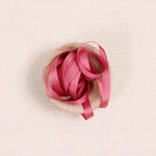 River Silks Silk Ribbon, Rose 333