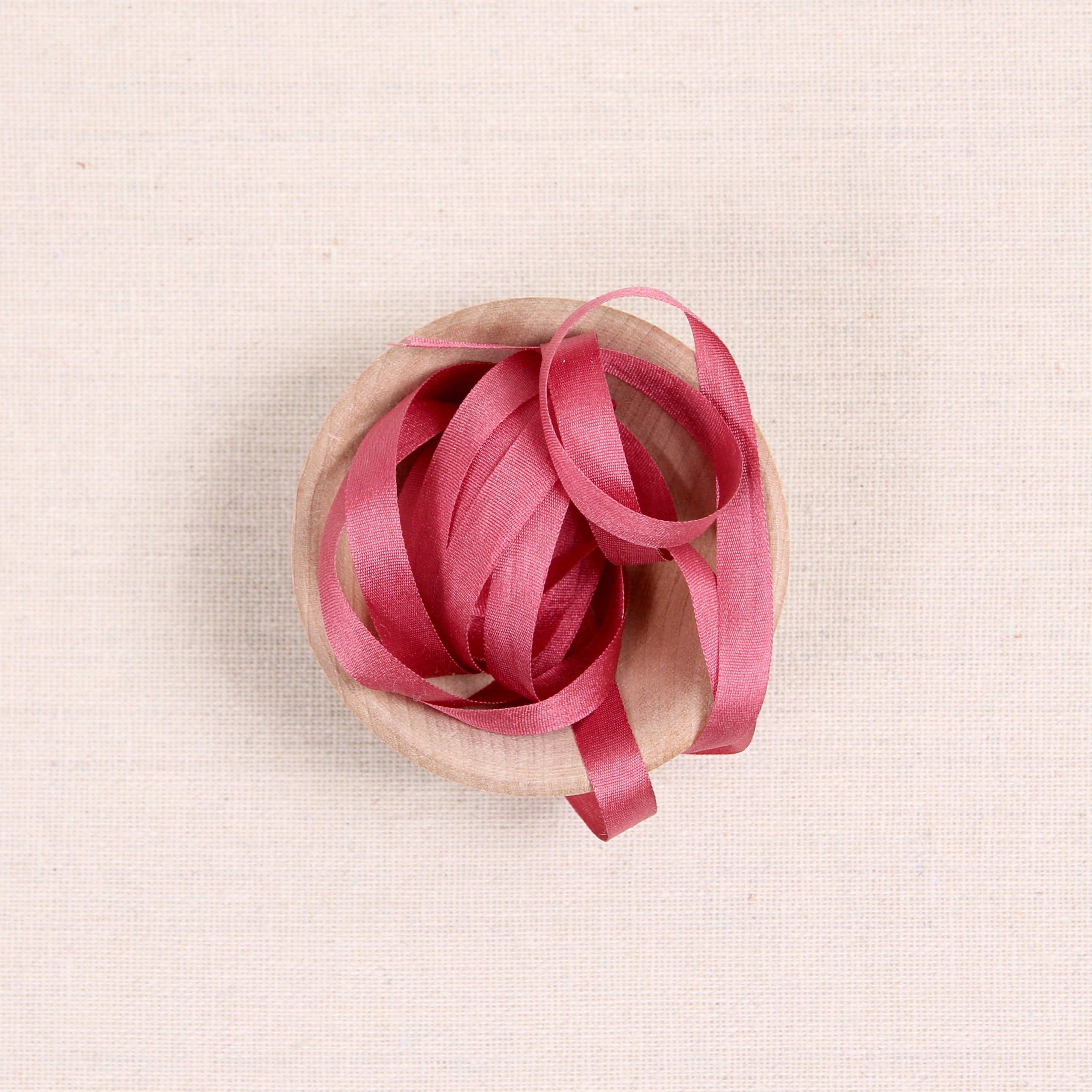 River Silks Silk Ribbon, Rose 333