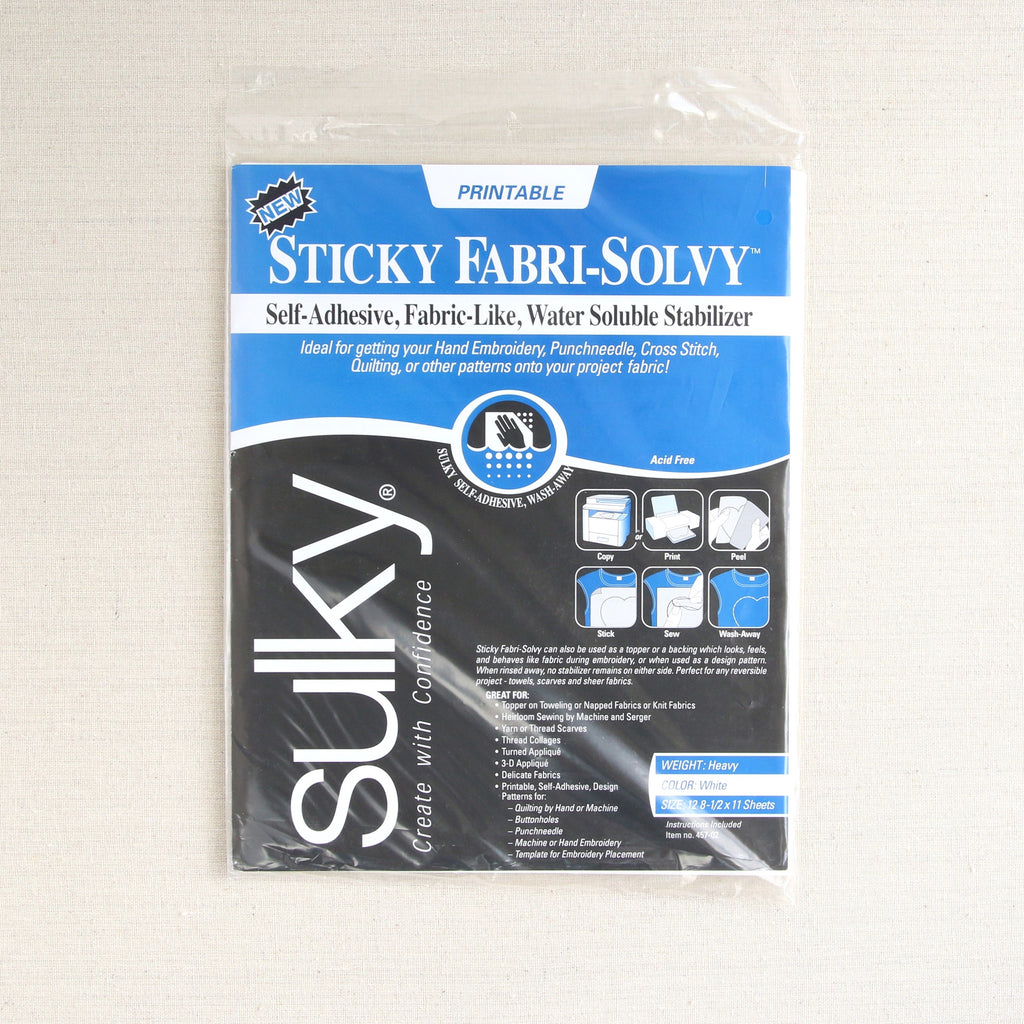 Sticky Fabri-Solvy