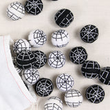 Stitched Spiderwebs, Black