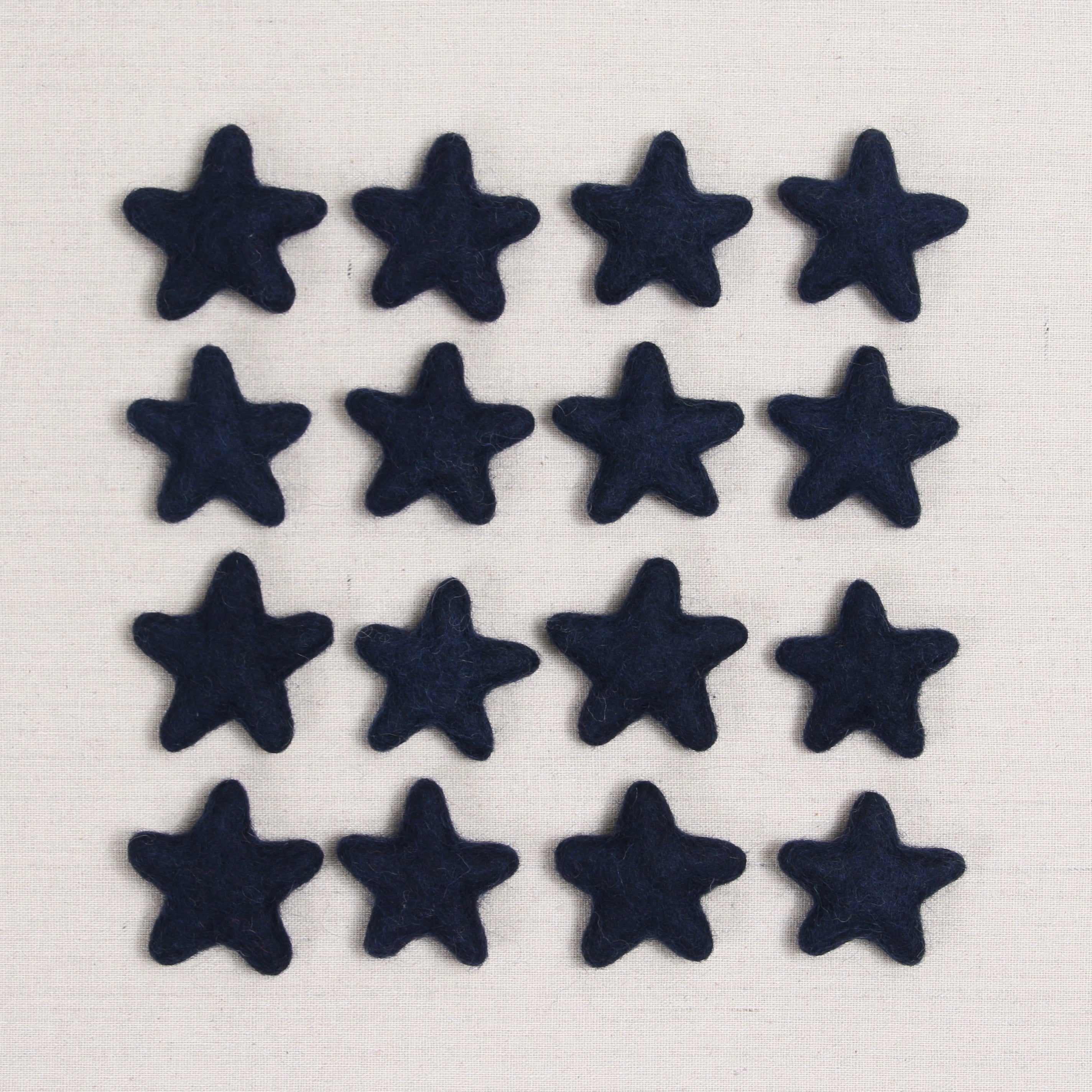 Felt Stars in Midnight