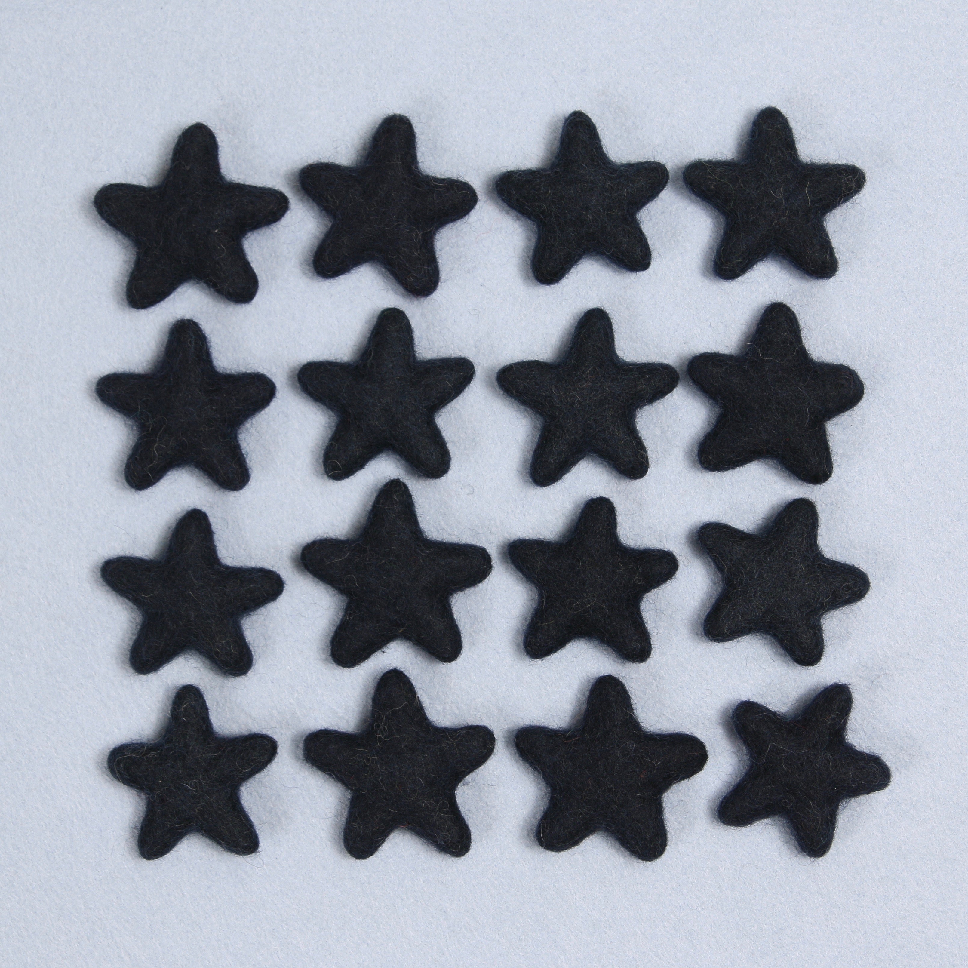 Felt Stars in Midnight