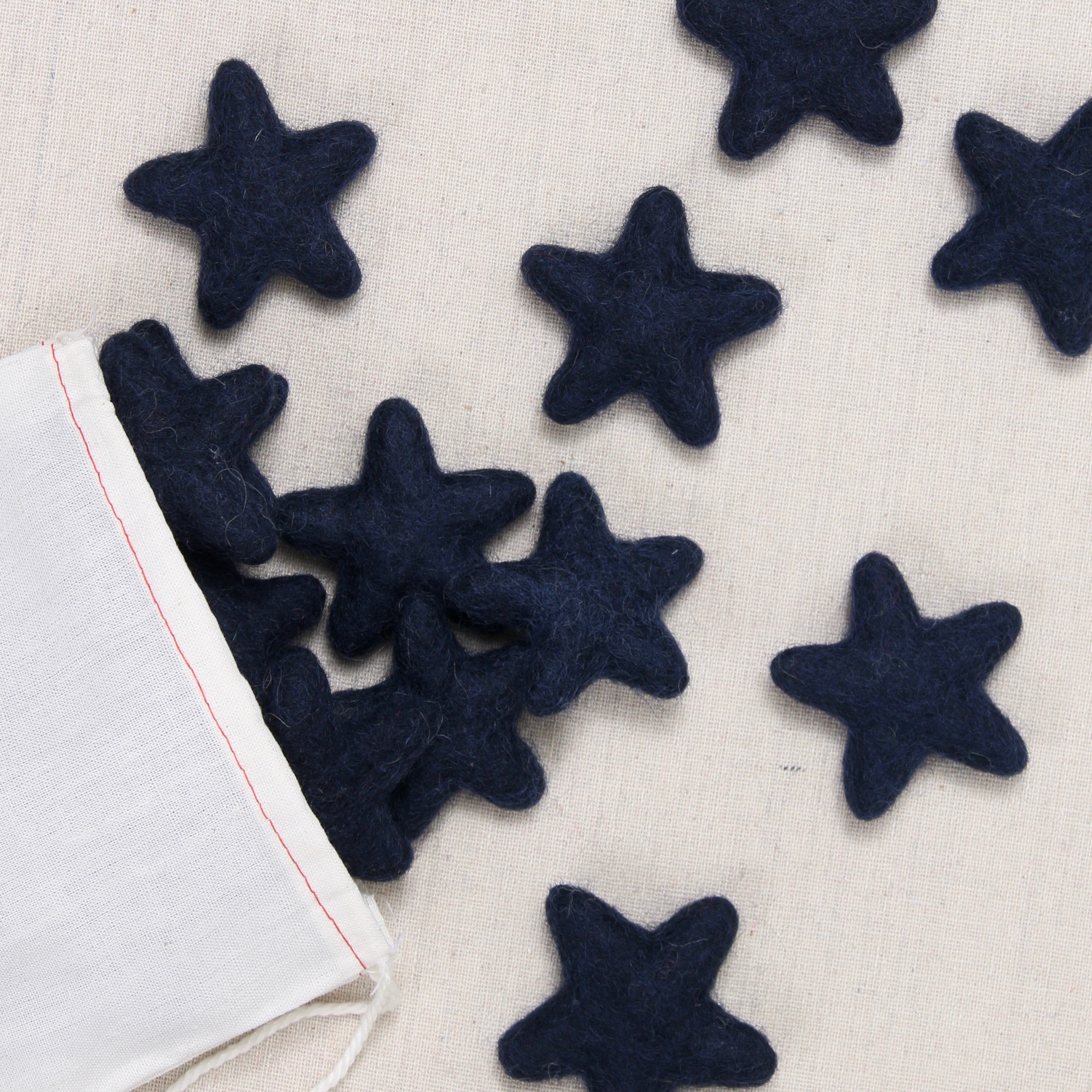 Felt Stars in Midnight