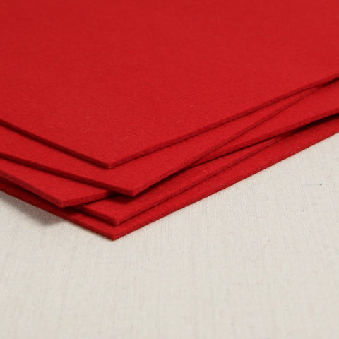 Cherry Red, Thick felt – Benzie Design