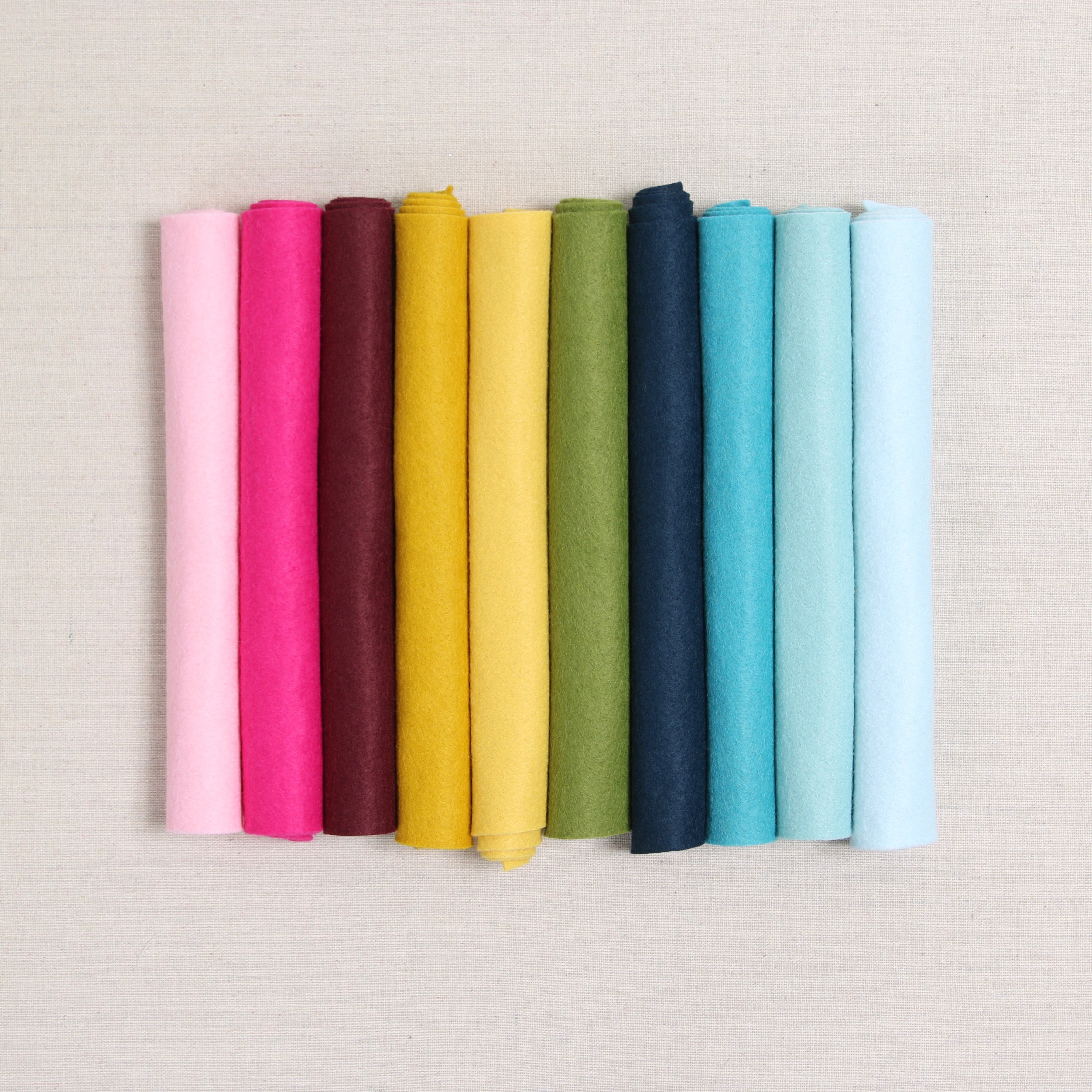 mmmcrafts, felt palette, christmas felt, christmas crafts