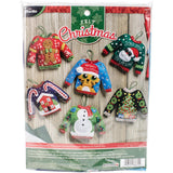 Ugly Sweater Ornaments, Bucilla Kit